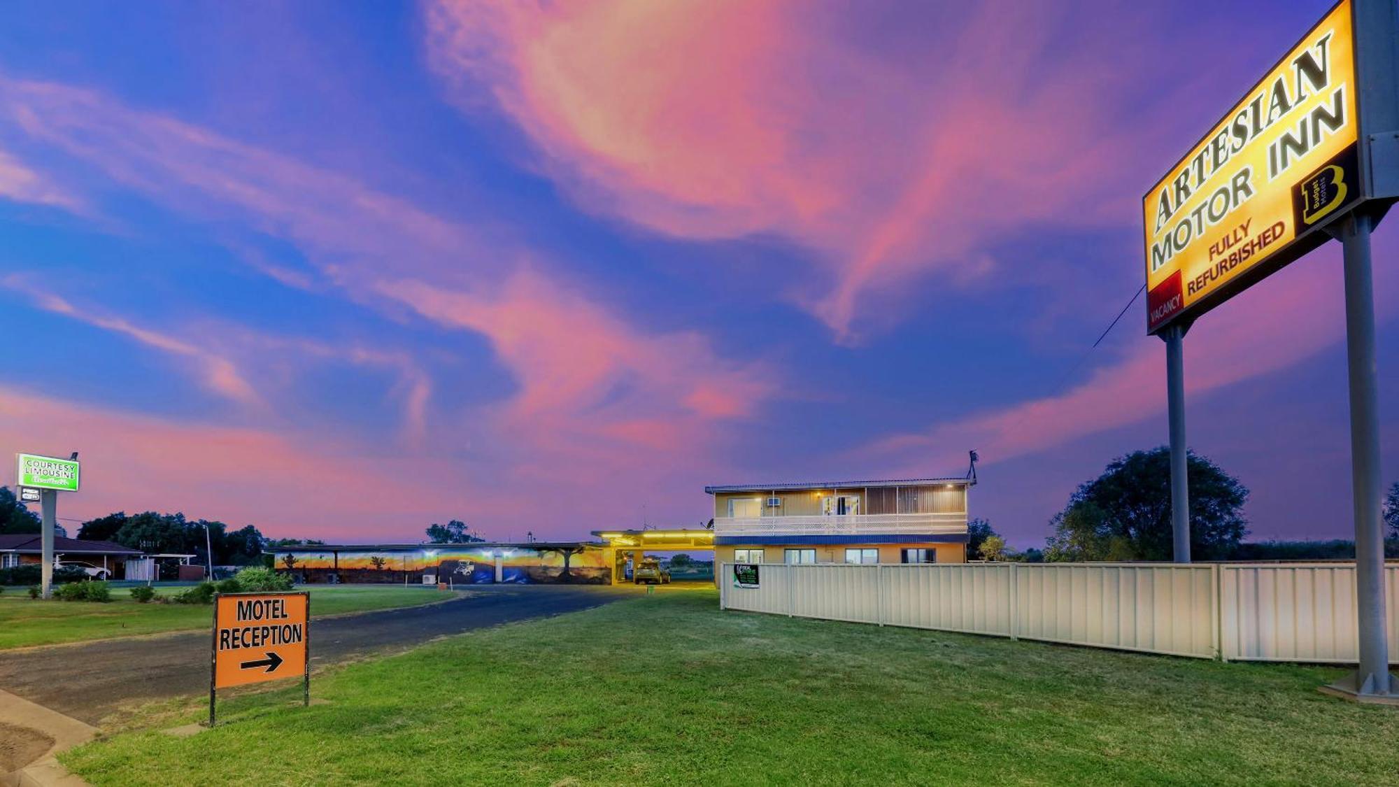 Artesian Motor Inn Coonamble Eksteriør bilde